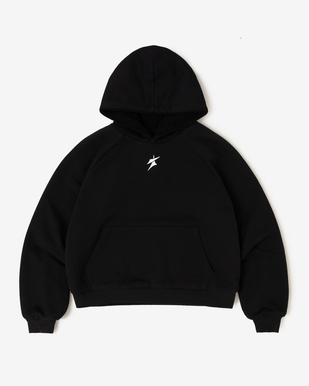 Reversible Sherpa Hoodie (Black)