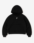 Reversible Sherpa Hoodie (Black)