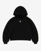 Reversible Sherpa Hoodie (Black)