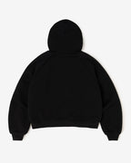 Reversible Sherpa Hoodie (Black)