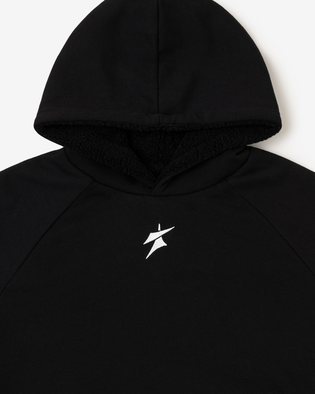 Reversible Sherpa Hoodie (Black)